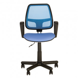 Кресло для персонала ALFA GTP OH/5 C-11, ткань, черное - фото 3 - id-p91527568