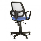 Кресло для персонала ALFA GTP OH/5 C-11, ткань, черное, фото 5