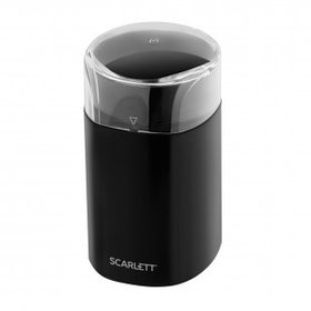 Кофемолка Scarlett SC-CG44505, электрическая, вместимость 60 г, черная