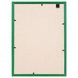 Пластиковая рамка OfficeSpace №1, 21*30 см, зеленая, фото 2