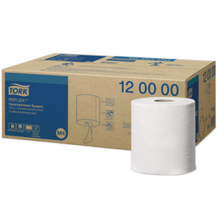 Полотенца бумажные с центральной вытяжкой Tork Reflex, 270 м, 1 слойные, белые Цена за 1 шт - фото 2 - id-p91530970