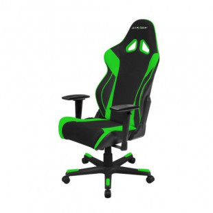 Игровое компьютерное кресло DX Racer OH RW 106 NE, эко-кожа, ткань, черно-зеленое - фото 2 - id-p91527627