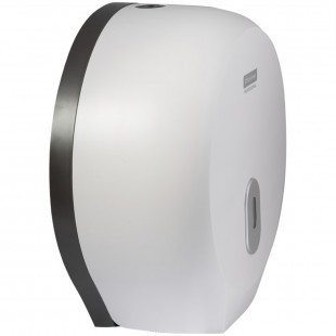 Диспенсер для рулонной туалетной бумаги OfficeClean Professional, 270*130*280 мм, белый - фото 4 - id-p91530947