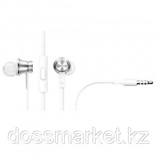 Наушники-вкладыши Xiaomi "Mi Piston Basic", диапазон частот 20-20000 Гц, серебристые