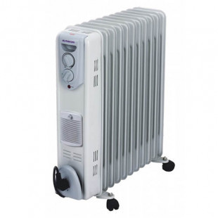 Радиатор масляный Almacom ORF-09H, 2 кВт, с вентилятором, серый - фото 1 - id-p91529346