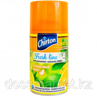 Сменные баллоны Chirton "Fresh Line. Цитрусовый фреш", 250 мл