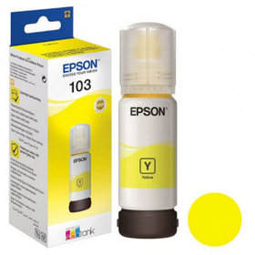 Чернила Epson L1110/L3100/3101/3110/3150/3151, C13T00S44A, 103 EcoTank, желтые, 65 мл