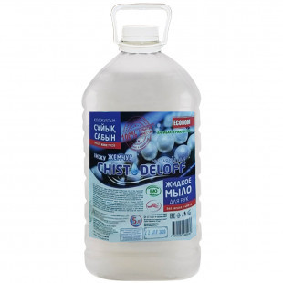 Жидкое мыло Chistodeloff "Econom", жемчуг, антибактериальное, 5 л - фото 1 - id-p91531832