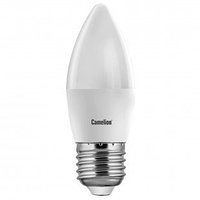 Лампа светодиодная Camelion LED7-C35/845/E27, 7 Вт, 4500К, нейтральный белый свет, E27, форма свеча