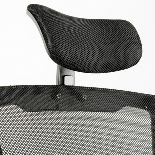 Кресло для руководителя Helmi HL-E31 "Ergo", ткань, сетка, черное - фото 7 - id-p91527641