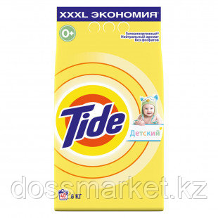 Стиральный порошок Tide Автомат "Детский", 6 кг, мягкая упаковка