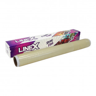 Пленка пищевая Linex, ширина рулона 300 мм, длина намотки 20 м, плотность 8 мкм