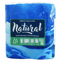 Полотенца бумажные Маолин "Natural", 2-х слойные, 2 рулона в упаковке, 22 м, белые