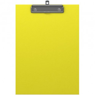 Планшет А4 формата Erich Krause Neon, с верхним прижимом, желтый
