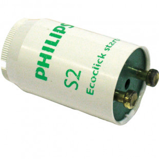 Стартер для люминесцентных ламп "Philips" S2, 18 Вт, 220-240 В - фото 2 - id-p91531693