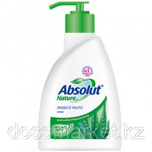 Жидкое мыло Absolut "Nature Алоэ", с дозатором, 250 мл