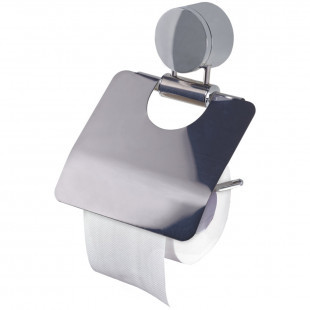 Держатель для туалетной бумаги OfficeClean, нержавеющая сталь, хром
