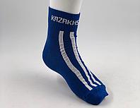 Спортивные носки под борцовки, Kazakhstan (синие)