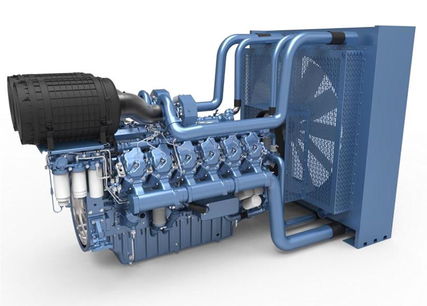 Дизельный двигатель Baudouin 12M33G1400/5 - фото 1 - id-p92760123