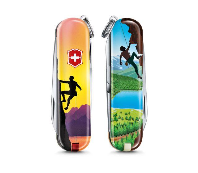 Нож VICTORINOX Мод. CLASSIC CLIMB HIGH (ограниченный выпуск 2020г)(58мм) - 7 функций, R 18095