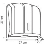 Полотенца Z сложения Murex ECO (20*200 листов, целлюлоза 100%, небелёная) - фото 3 - id-p92768512