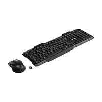 Комплект клавиатура и мышь Defender Jakarta C-805 RU, беспровод,мембран,1600 dpi,USB,чёрный