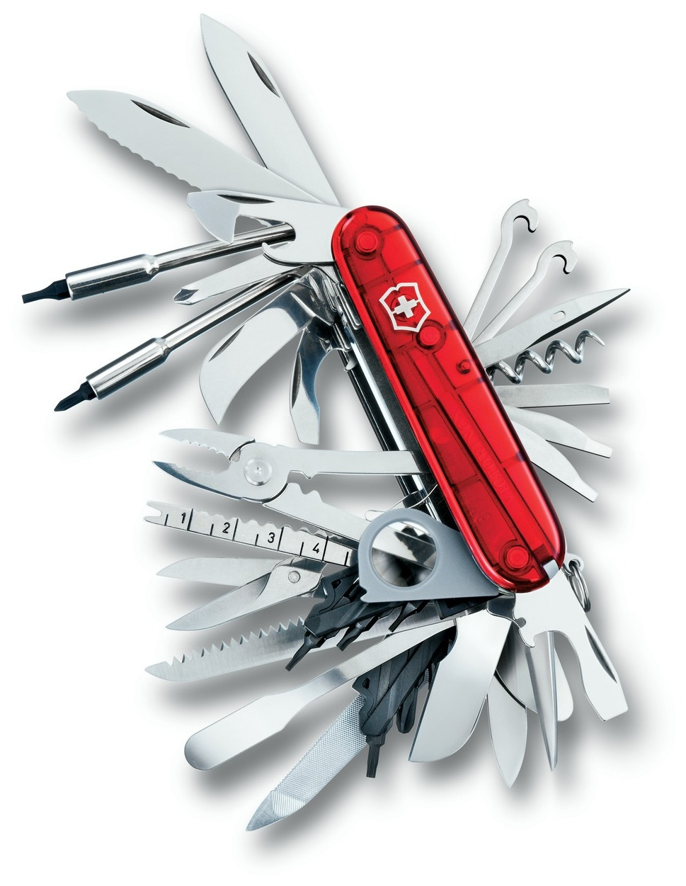 Нож VICTORINOX Мод. SWISSCHAMP XLT (91мм) - 50 функций, R 18846