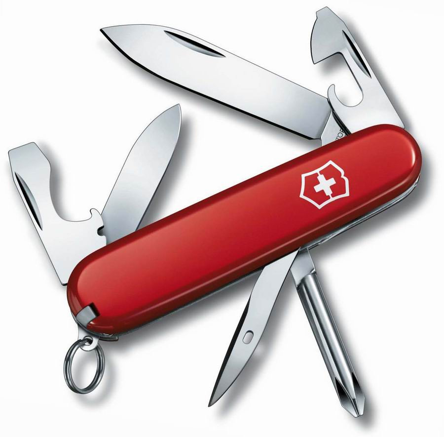 Нож VICTORINOX Мод. TINKER SMALL (84мм) - 12 функций, R 18101