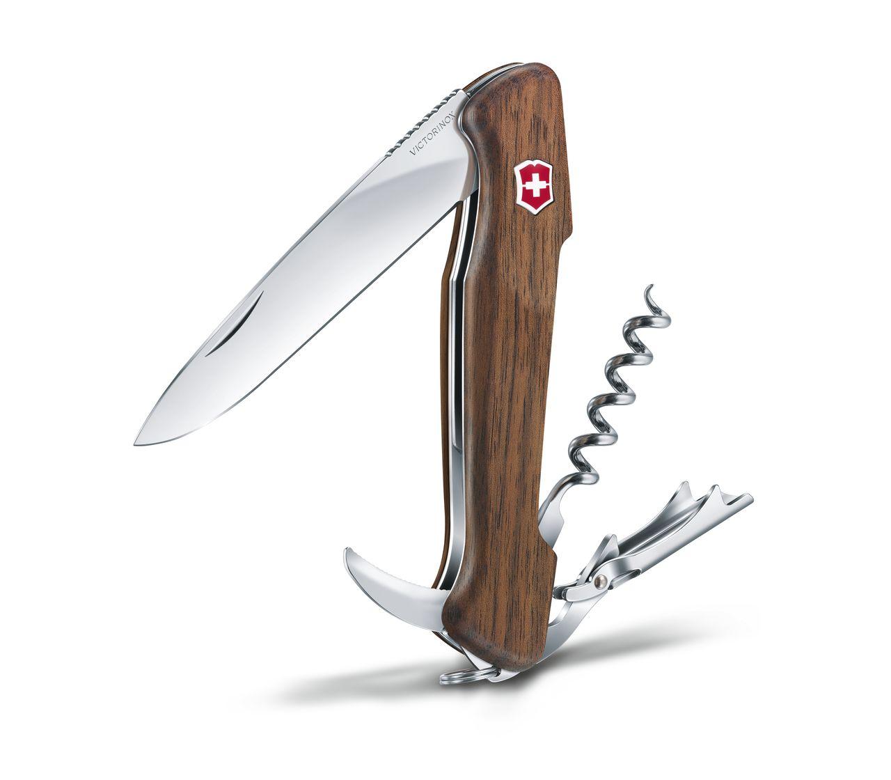 Нож VICTORINOX Мод. WINE MASTER WALNUT (130мм) - 6 функций, R 18934