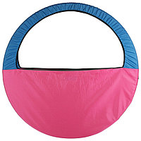 Чехол для обруча (сумка) 60-90 см, цвет голубой/розовый