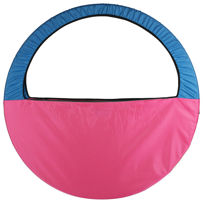 Чехол для обруча (сумка) 60-90 см, цвет голубой/розовый - фото 1