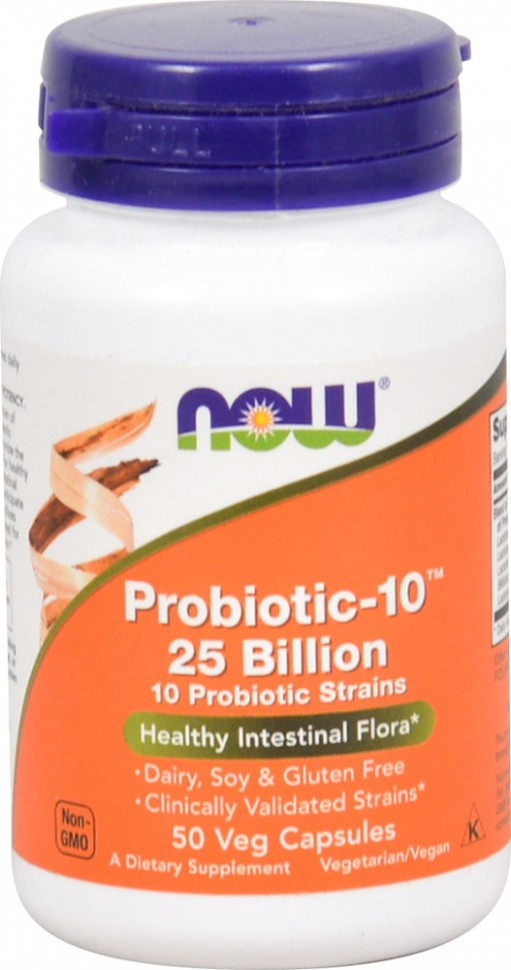 Специальные Добавки  Probiotic-10™ 25 Billion, 50 caps.