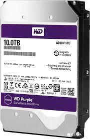 Жесткий диск для видеонаблюдения 10Tb Western Digital Purple WD102PURZ