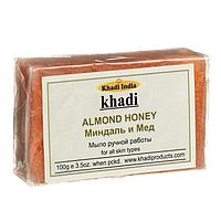 Мыло ручной работы Khadi миндаль и мёд, 100 г