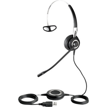 USB гарнитура Jabra BIZ 2400 mono (UC) - фото 2 - id-p10542307