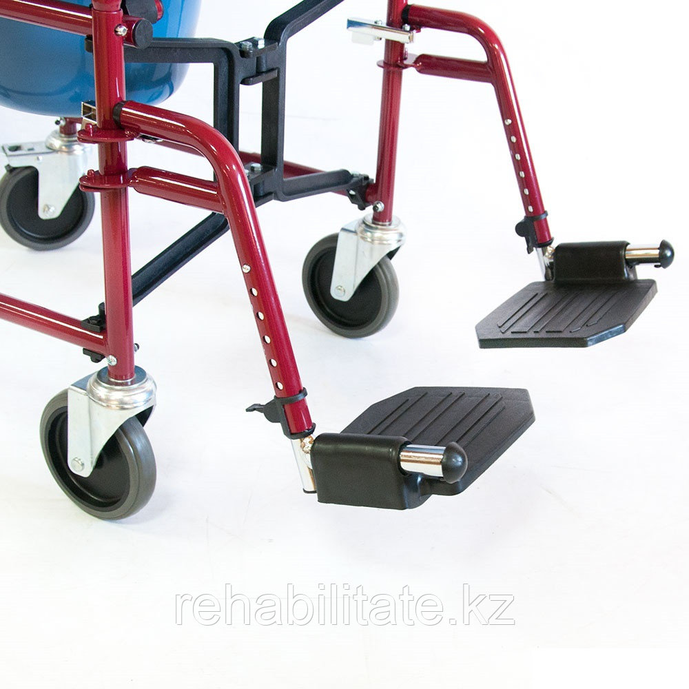 Кресло-коляска инвалидная (с санитарным устройством) FS692-45 - фото 6 - id-p92793461