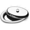 Блюдо Rotonda 40х27см овальное с крышкой стальное TR61265400 Блюдо Rotonda 40х27см овальное с крышкой стальное