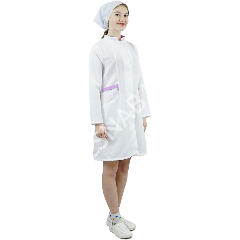 Халат белый