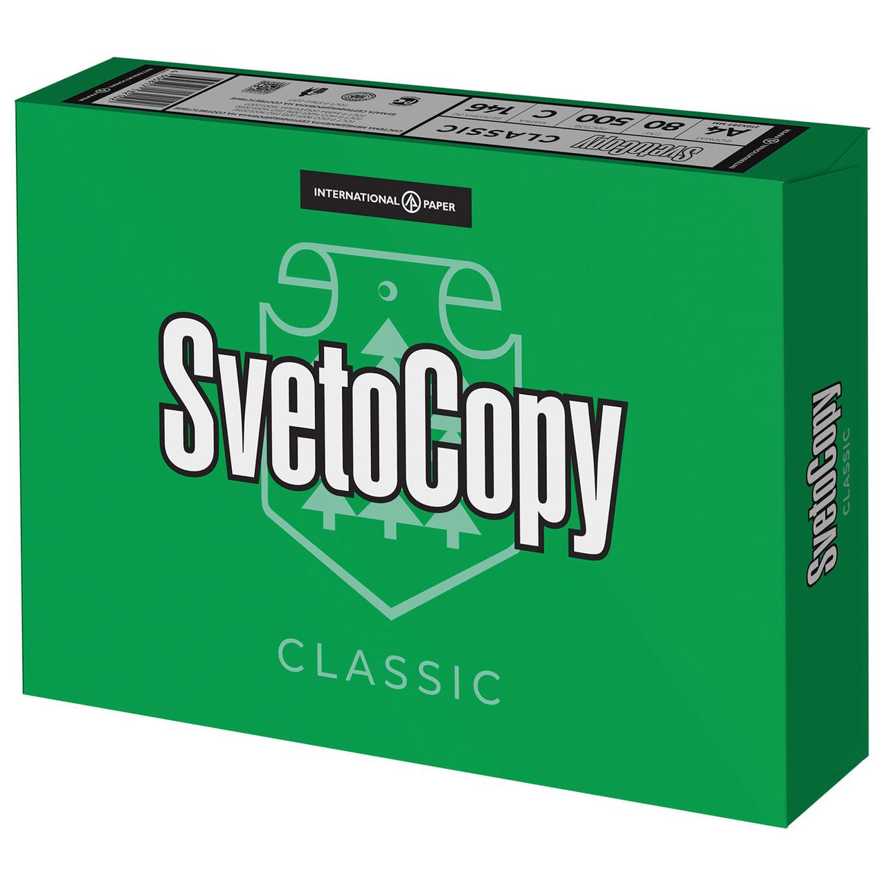 Бумага SvetoCopy Classic A4, марка С, 500 листов