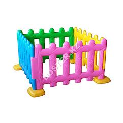 Детский игровой заборчик высокий, секционный (1 метр)