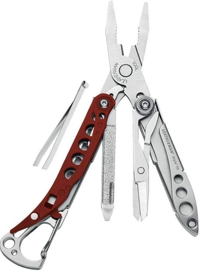 Мультиинструмент LEATHERMAN STYLE PS RED (8^)(7,5см)(45г.) R 38933