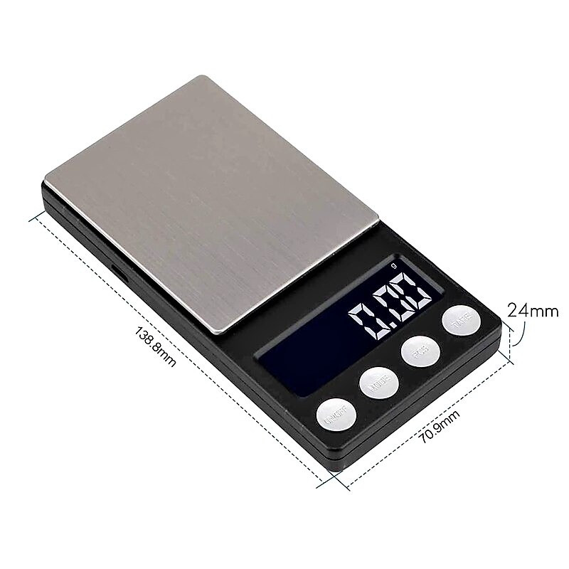 Электронные весы с питанием от USB и аккумулятора 500 г./0,01 - фото 4 - id-p92820110
