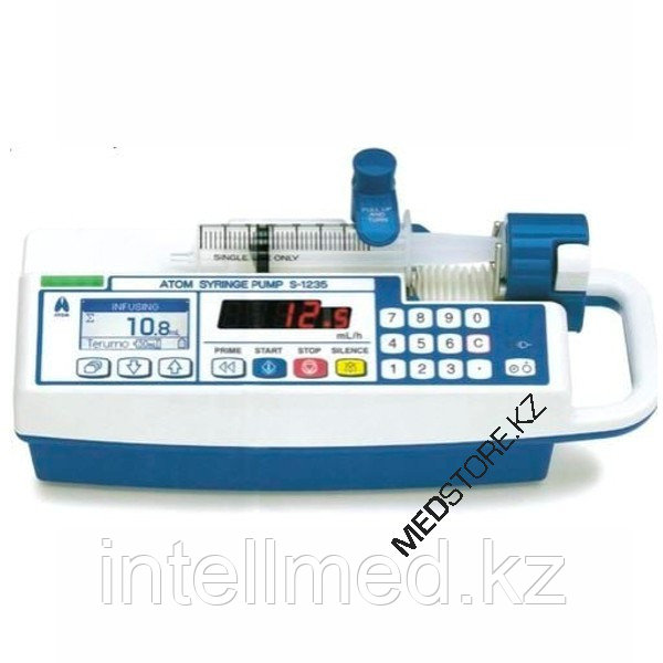 Инфузионный шприцевой насос АТОМ S-1235: продажа, цена в Астане. Иглы ...