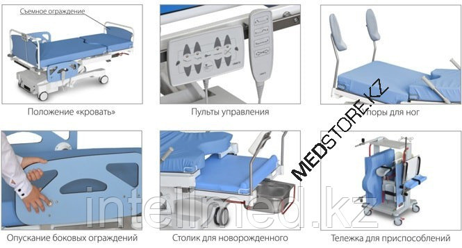 Кровать акушерская КА - фото 4 - id-p92824062