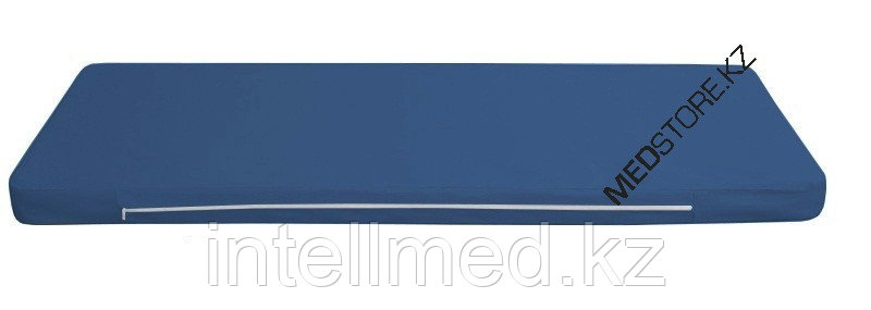 Матрац в чехле из винилискожи (односекционный) (Цвет: синий) - фото 1 - id-p92824117