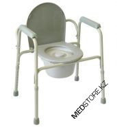 Кресло-туалет складное со спинкой Е0801