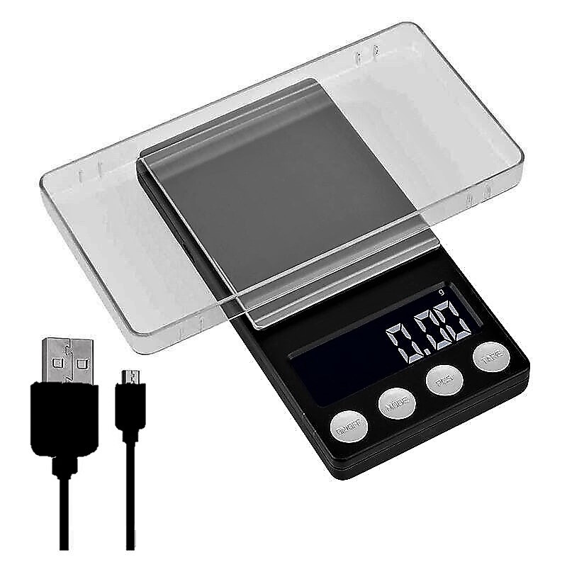 Электронные весы с питанием от USB и аккумулятора 500 г./0,01 - фото 1 - id-p92820110