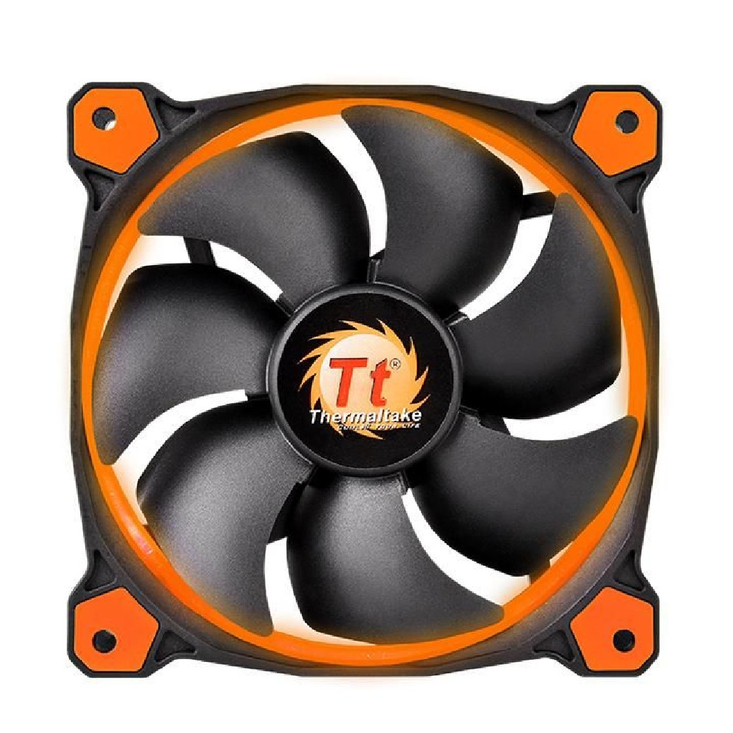 Вентилятор для корпуса Thermaltake Riing 14 LED оранжевый, CL-F039-PL14OR-A