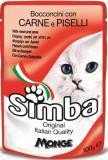 Simba Cat Симба корм для кошек в паучах кусочки с мясом и горохом, 100г 9348 Simba Cat Симба корм для кошек в паучах кусочки с мясом и горохом, 100г