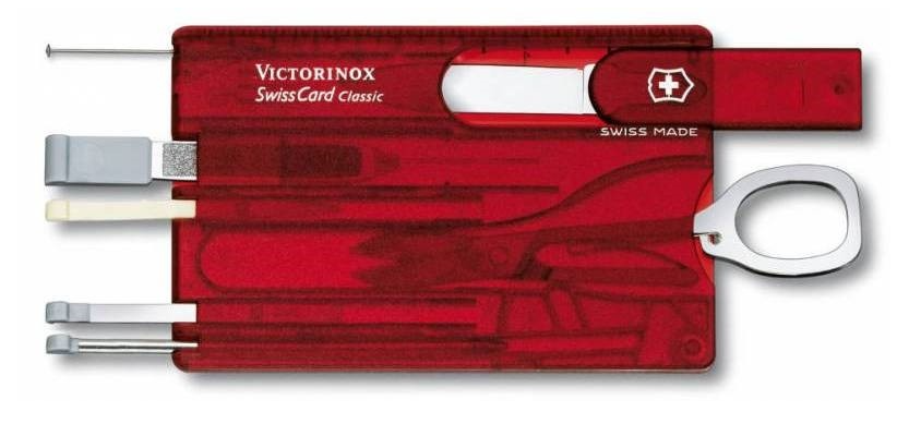 Набор VICTORINOX Мод. SWISSCARD RUBY - 10 функций, R18127 - фото 2 - id-p92889736